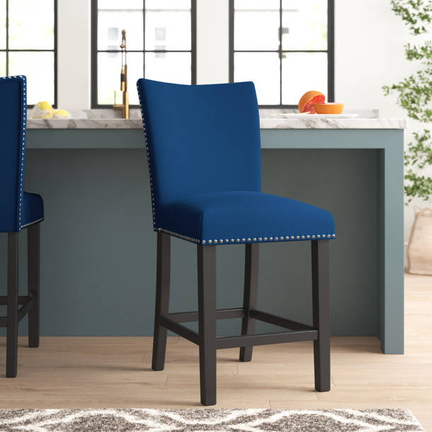 Willa Arlo Interiors Erling Tufted Velvet Solid Back Side Chair